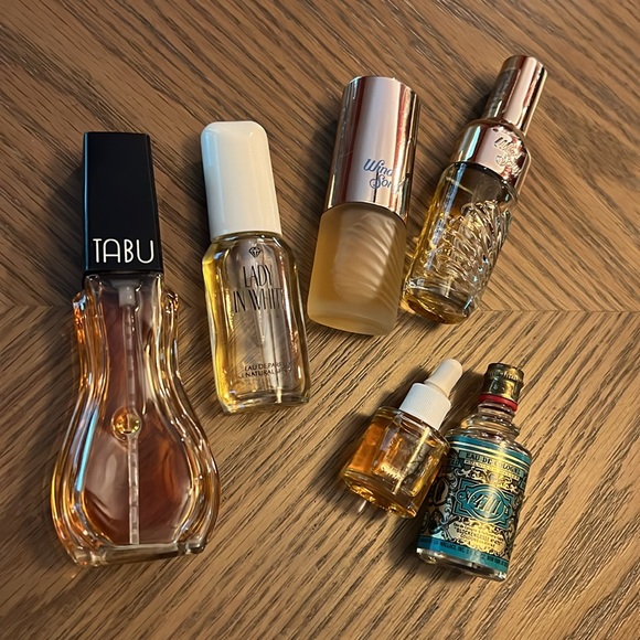 Vintage Perfumes Lot Tabu Lady in White Wind Song Kolnisch Wasser - Picture 3 of 6